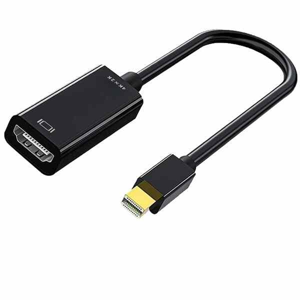 displayport dp to hdmi cable Adapter Port 1080P 4K TV Projector For PC Computer MAC black