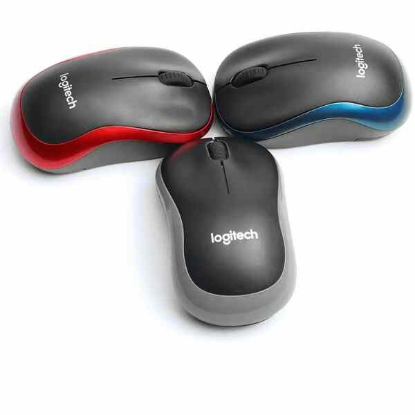 Logitech M185 Mouse Wireless 2.4 GHz 1000DPI Silent Gaming cover