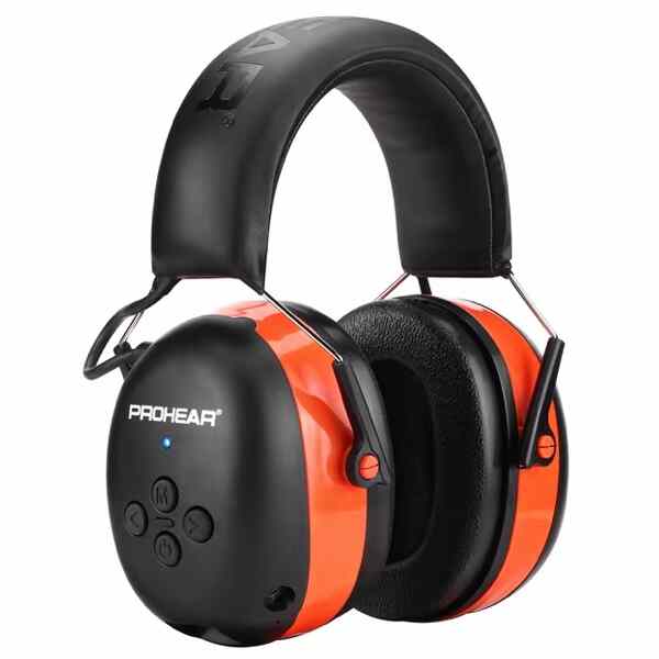 Orange pro Bluetooth Noise Cancelling Ear Muffs Electronic for Music copy