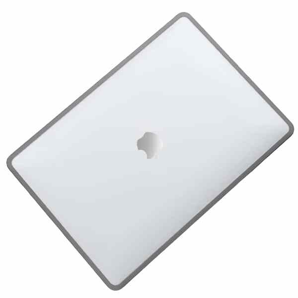 Macbook Case Cover 13 inch - 16 inch Cover for Macbook Transparent-Grey