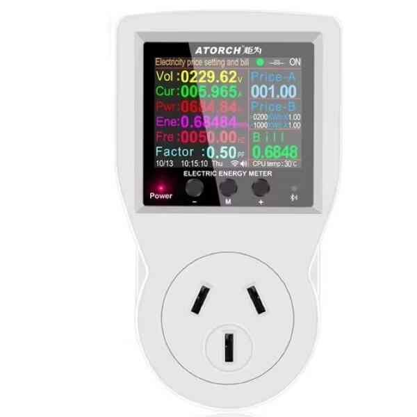 Smart Home Smart Plug 16A WIFI Smart Socket Digital Wattmeter cover