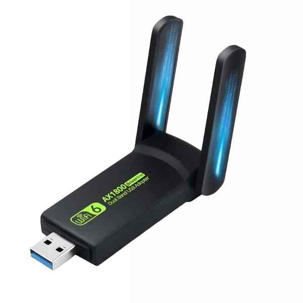 Wifi USB Adapter Dual Band 2.4G-5GHz Wireless WiFi Dongle 1800Mbps