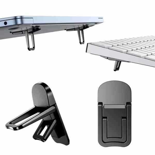 Invisible Laptop Stand Mini Legs Ultra-thin Cooling Feet cover how mini stand